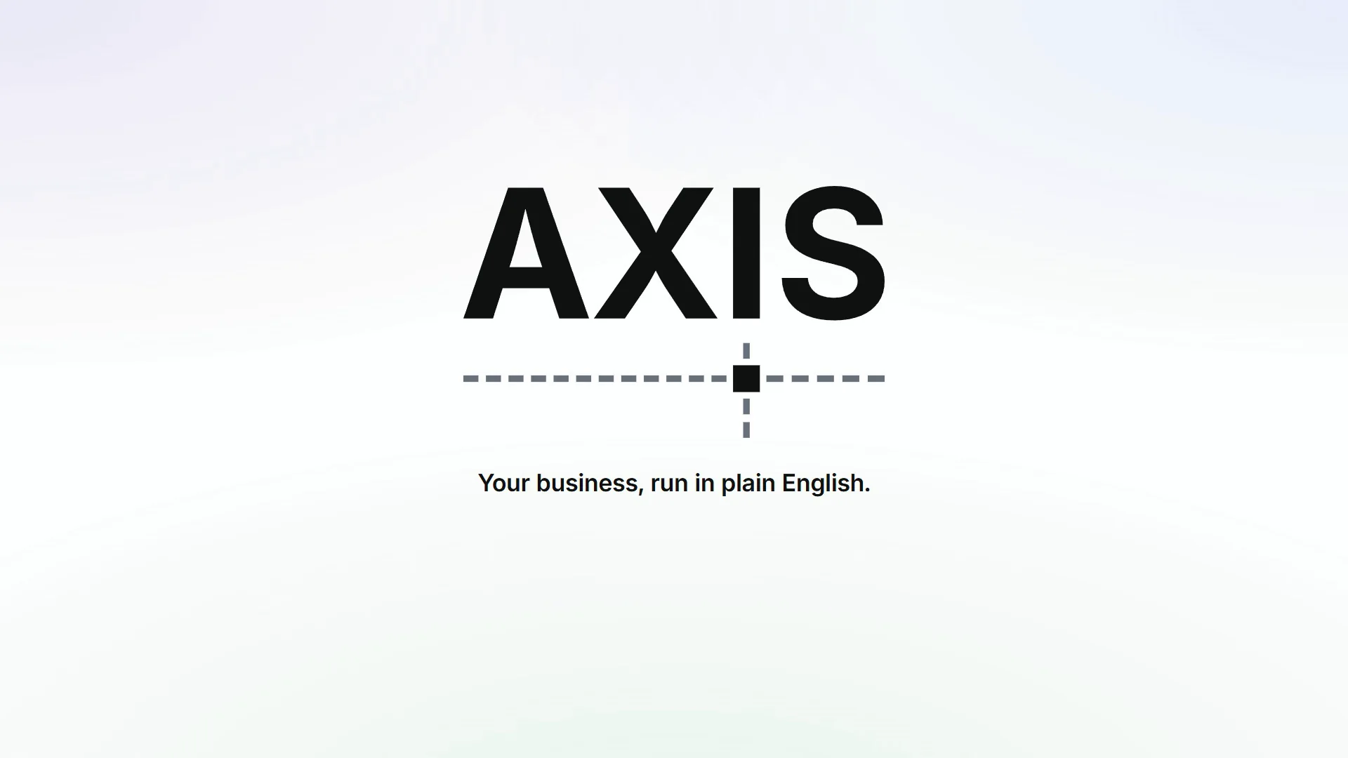 Poster frame of the Axis film: one order, from PDF to approved award.